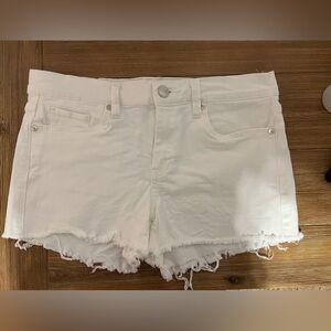Blank NYC White Jean Shorts